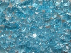 Discover our glass stones ocean blue in approx. 10-20 mm or 20-40 mm