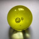 Glaskugel gelb, 40 mm, preisgünstig vom Importeur